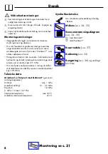 Preview for 8 page of Hans Grohe AXOR Citterio 39031000 Instructions For Use/Assembly Instructions