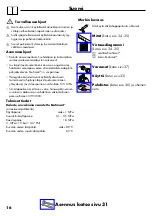 Preview for 16 page of Hans Grohe AXOR Citterio 39031000 Instructions For Use/Assembly Instructions