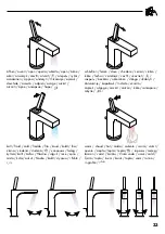 Preview for 33 page of Hans Grohe AXOR Citterio 39031000 Instructions For Use/Assembly Instructions