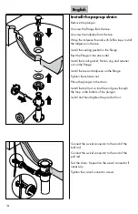 Предварительный просмотр 14 страницы Hans Grohe Axor Citterio 39133 1 Series Installation Instructions / Warranty