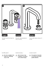 Preview for 10 page of Hans Grohe AXOR Citterio 39135821 Installation/User Instructions/Warranty