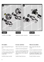 Preview for 6 page of Hans Grohe AXOR Citterio 39143 1 Series Installation/User Instructions/Warranty