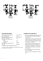 Preview for 4 page of Hans Grohe Axor Citterio 39224 0 Series Installation Instructions / Warranty