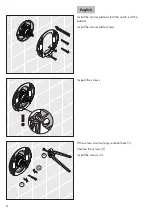 Предварительный просмотр 8 страницы Hans Grohe AXOR Citterio 397161 Series Installation Instructions Manual