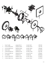 Предварительный просмотр 19 страницы Hans Grohe AXOR Citterio 397161 Series Installation Instructions Manual