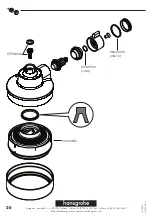 Предварительный просмотр 20 страницы Hans Grohe AXOR Citterio 39740000 Instructions For Use/Assembly Instructions