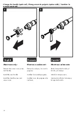 Preview for 10 page of Hans Grohe AXOR Citterio 39834-0 Series Installation/User Instructions/Warranty