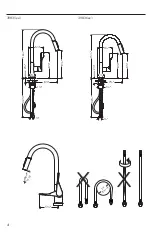 Предварительный просмотр 4 страницы Hans Grohe Axor Citterio 39836 1 Series Installation Manual