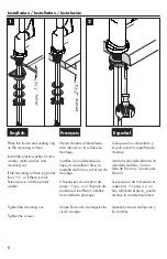 Предварительный просмотр 8 страницы Hans Grohe Axor Citterio 39836 1 Series Installation Manual