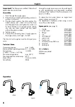 Preview for 8 page of Hans Grohe AXOR Citterio 39850 Series Manual