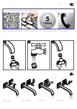 Preview for 9 page of Hans Grohe AXOR Citterio E 36143 9 Series Instructions For Use/Assembly Instructions