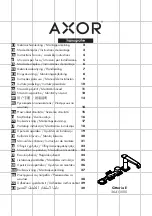 Hans Grohe AXOR Citterio E 36411000 Instructions For Use/Assembly Instructions preview