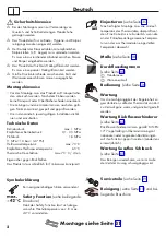 Preview for 2 page of Hans Grohe AXOR Citterio E 36411000 Instructions For Use/Assembly Instructions