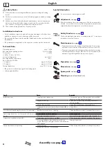 Preview for 4 page of Hans Grohe AXOR Citterio E 36703000 Instructions For Use/Assembly Instructions