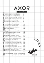 Hans Grohe AXOR Citterio M 34132000 Instructions For Use/Assembly Instructions preview