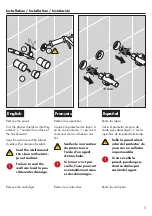 Preview for 5 page of Hans Grohe AXOR Citterio M 34315 1 Series Installation/User Instructions/Warranty