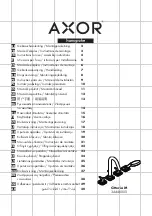 Hans Grohe Axor Citterio M 34446000 Instructions For Use/Assembly Instructions preview