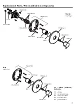 Preview for 19 page of Hans Grohe Axor Citterio M 34714001 Installation And User Instructions Manual