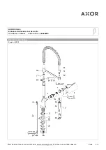 Preview for 3 page of Hans Grohe Axor Citterio Semi-Pro 39840000 Instructions For Use/Assembly Instructions