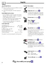 Preview for 8 page of Hans Grohe Axor Citterio Semi-Pro 39840000 Instructions For Use/Assembly Instructions