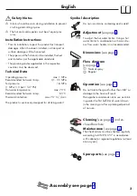 Preview for 3 page of Hans Grohe AXOR Citterio Semi-Pro 39840007 Instructions For Use Manual