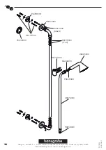 Предварительный просмотр 36 страницы Hans Grohe AXOR Front 26023000 Instructions For Use/Assembly Instructions