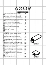 Hans Grohe AXOR Massaud 18010000 Instructions For Use/Assembly Instructions предпросмотр