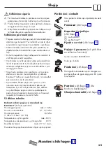 Предварительный просмотр 29 страницы Hans Grohe AXOR Massaud 18010000 Instructions For Use/Assembly Instructions