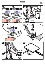 Предварительный просмотр 33 страницы Hans Grohe AXOR Massaud 18010000 Instructions For Use/Assembly Instructions