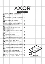 Hans Grohe AXOR Massaud 18013000 Instructions For Use/Assembly Instructions preview