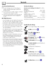 Предварительный просмотр 2 страницы Hans Grohe AXOR Massaud 18013000 Instructions For Use/Assembly Instructions