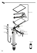 Предварительный просмотр 70 страницы Hans Grohe Axor Massaud 18450000 Instructions For Use/Assembly Instructions