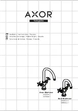 Hans Grohe Axor Montreux 16502 1 Series Installation/User Instructions/Warranty preview