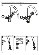 Preview for 10 page of Hans Grohe Axor Montreux 16502 1 Series Installation/User Instructions/Warranty