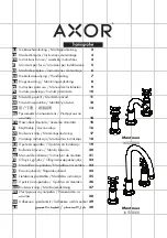 Hans Grohe Axor Montreux 16513 Series Instructions For Use/Assembly Instructions preview