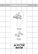 Preview for 13 page of Hans Grohe Axor Montreux 16540 Series Assembly Instructions Manual