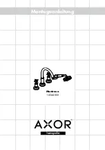 Preview for 1 page of Hans Grohe Axor Montreux 16544 Series Manual