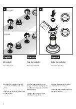 Preview for 8 page of Hans Grohe AXOR Montreux 165441 Series Installation/User Instructions/Warranty