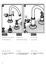 Предварительный просмотр 12 страницы Hans Grohe AXOR Montreux 16550 1 Series Installation/User Instructions/Warranty