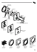 Preview for 71 page of Hans Grohe AXOR Montreux 16800 Series Instructions For Use/Assembly Instructions