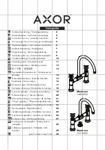 Hans Grohe Axor Montreux 16803 Series Instructions For Use/Assembly Instructions предпросмотр