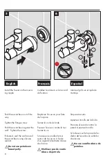 Предварительный просмотр 8 страницы Hans Grohe AXOR Montreux 16859-0 Series Installation/User Instructions/Warranty