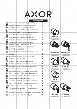 Hans Grohe AXOR Montreux 16882 Series Instructions For Use/Assembly Instructions предпросмотр