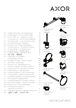 Предварительный просмотр 1 страницы Hans Grohe AXOR Montreux 42019 Series Instructions For Use/Assembly Instructions