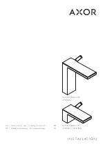 Hans Grohe AXOR MyEdition 230 47025 9 Series Instructions For Use And Assembly Instructions preview