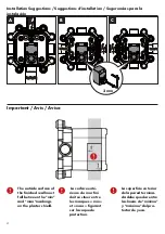 Preview for 4 page of Hans Grohe Axor Nendo 26909181 Installation/User Instructions/Warranty