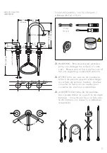 Предварительный просмотр 5 страницы Hans Grohe AXOR One 130 48050 1 Series Installation/User Instructions/Warranty