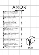 Hans Grohe Axor One 45723000 Instructions For Use/Assembly Instructions preview