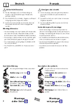 Preview for 2 page of Hans Grohe AXOR One 45771000 Instructions For Use/Assembly Instructions