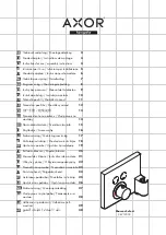 Preview for 1 page of Hans Grohe Axor Shower Select 36712000 Instructions For Use/Assembly Instructions